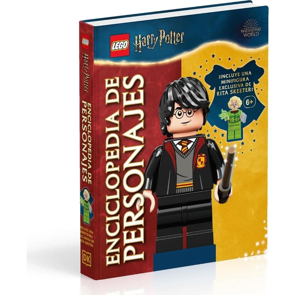 LEGO Harry Potter Enciclopedia de personajes: Incluye una minifigura exclusiva de Rita Skeeter