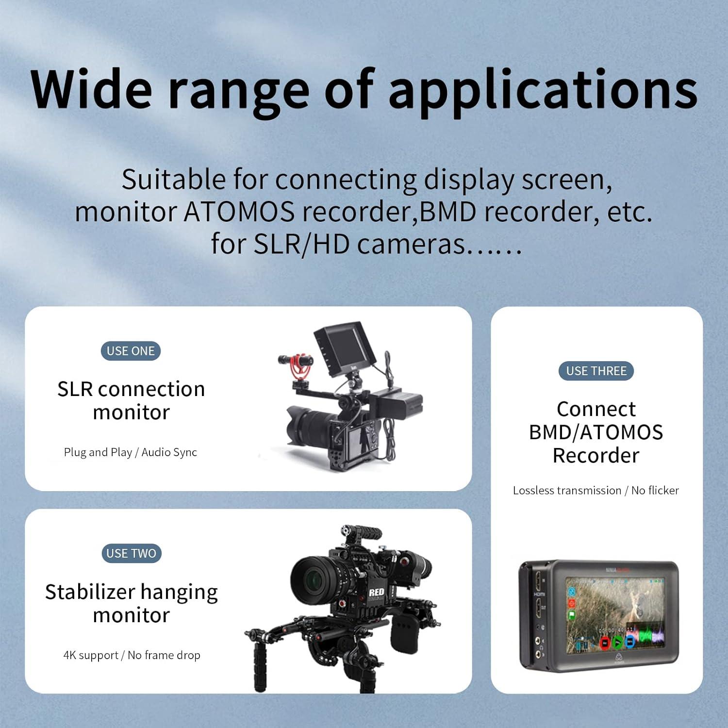 Cable HDMI 2.1 8K 60Hz ZBLZGP 30cm Negro Ultra Alta Velocidad