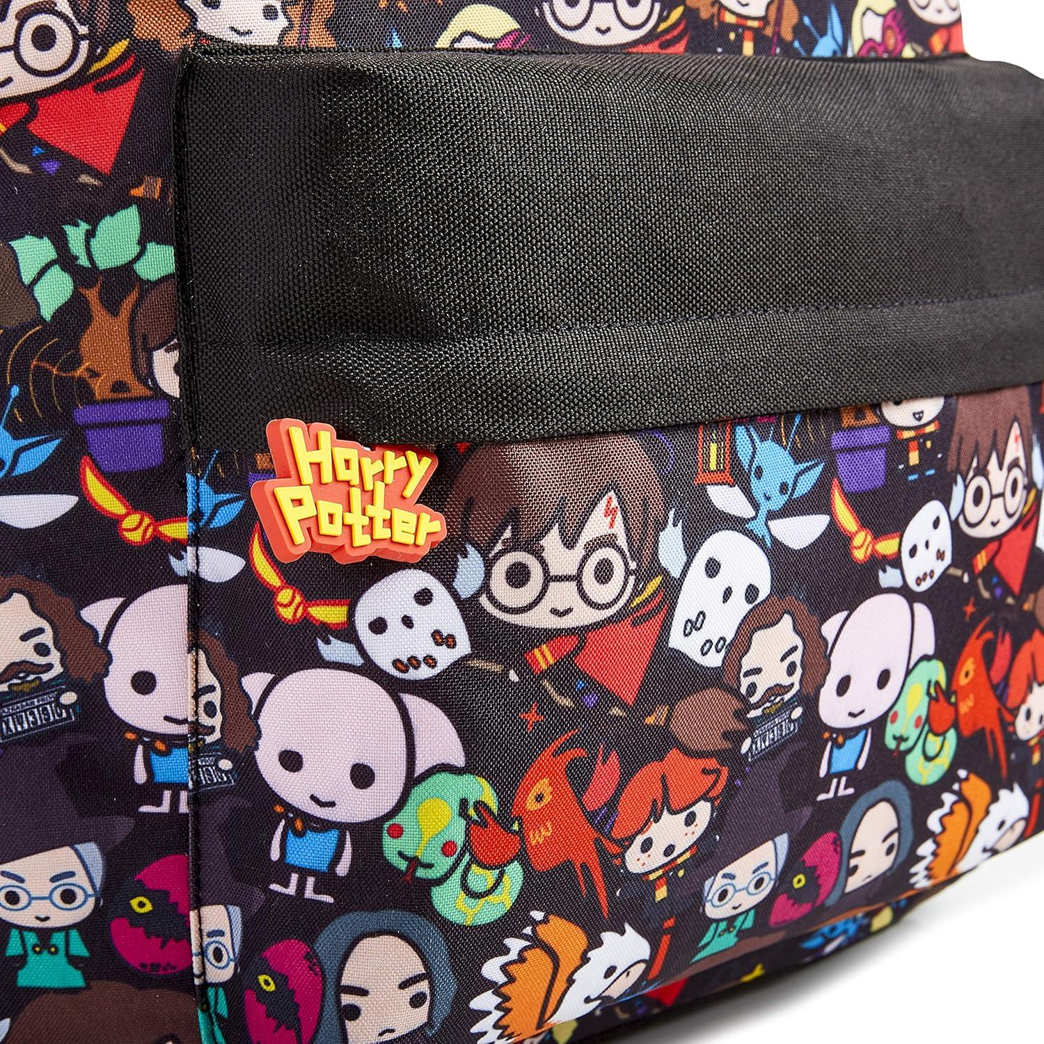 Mochila Escolar Harry Potter Chibi 20L Niños Unisex