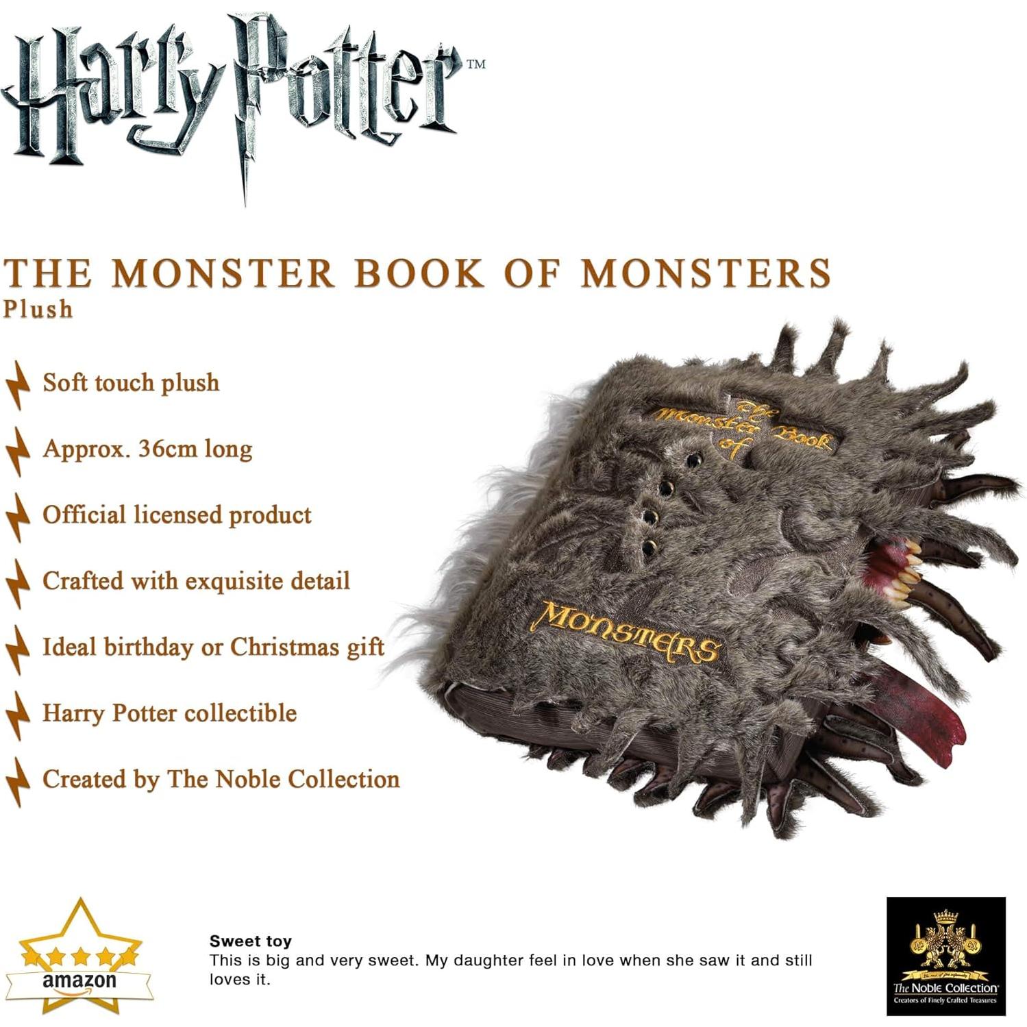 Peluche Coleccionista Libro de Monstruos Harry Potter 35.5cm