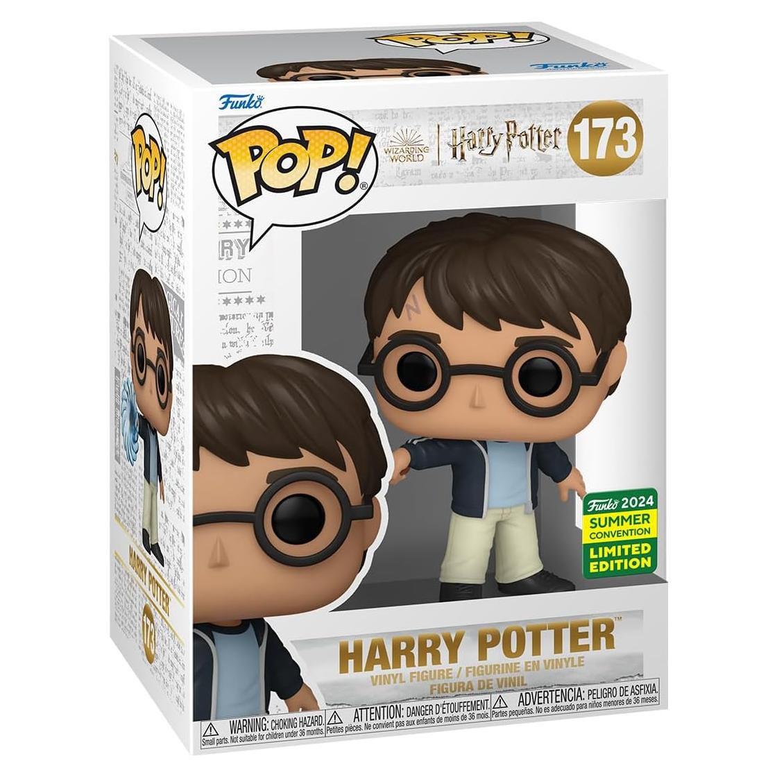 PREORDER (Estimated Arrival August 2024) Pop! Vinyl: Harry Potter - Harry Potter Casting Patronus (2024 SHARED EXCLUSIVE)