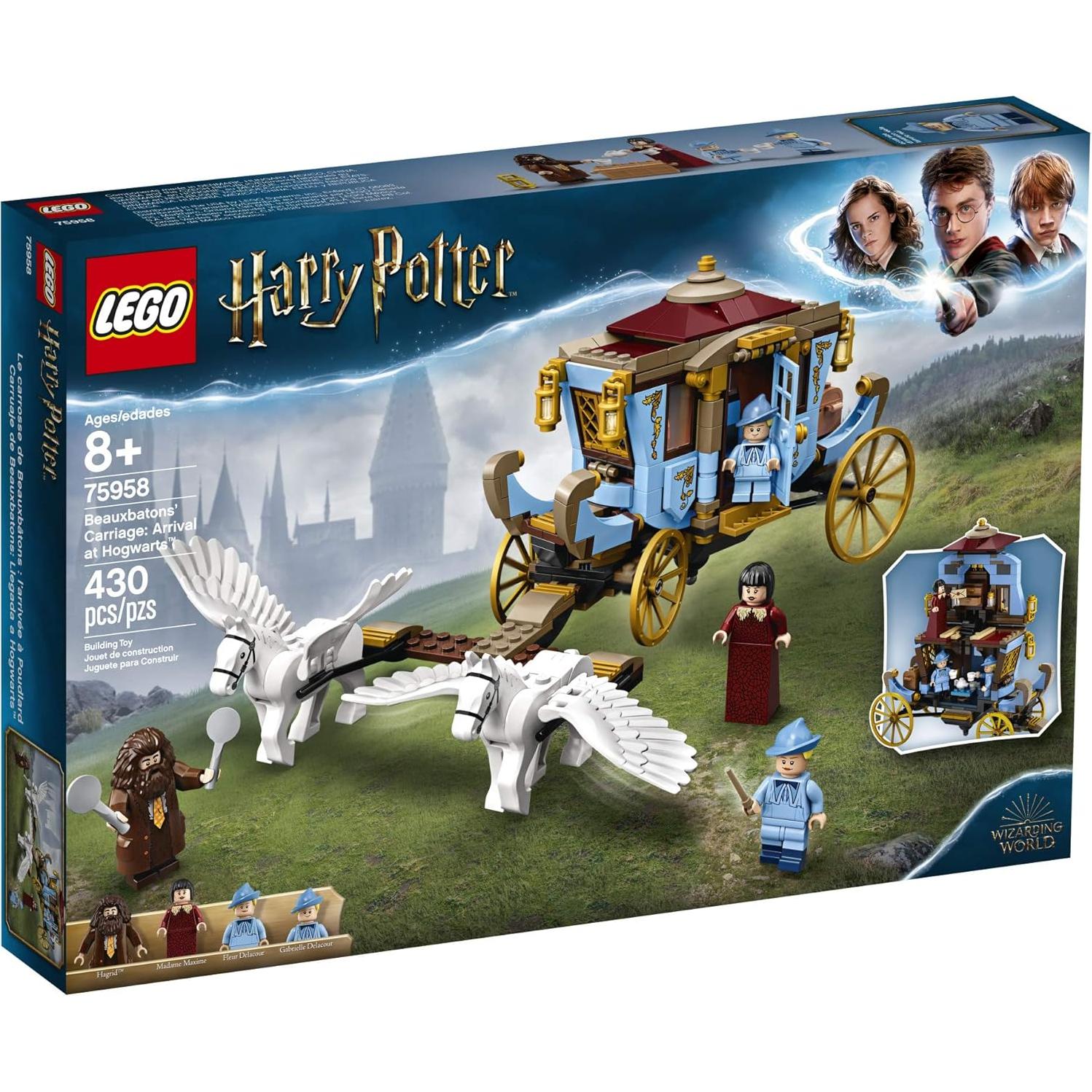 LEGO Harry Potter Carro Beauxbatons 75958 430 Piezas