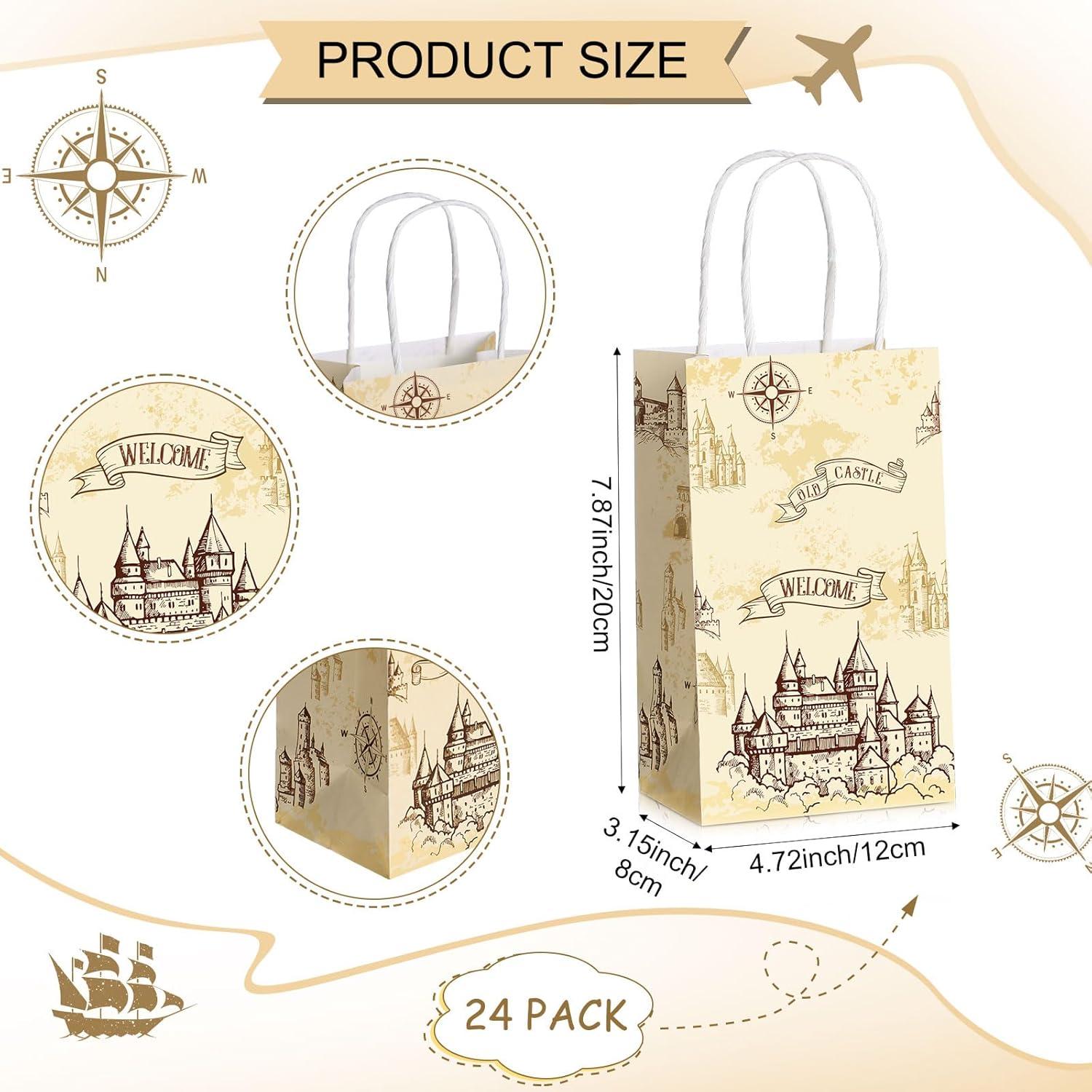 Bolsas de Papel de Regalo Mágicas Treela 24 Pcs 20x12x8cm