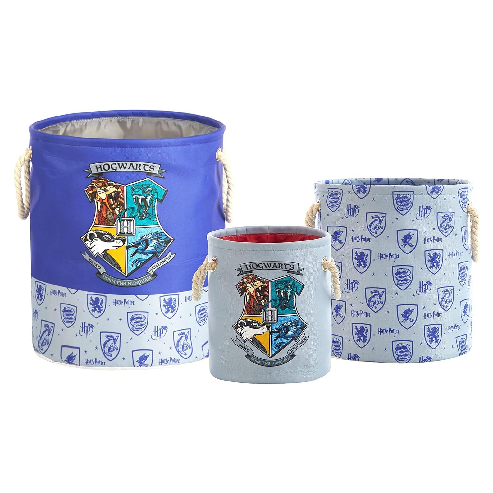 Cestas de Almacenamiento Harry Potter - Juego de 3 Piezas