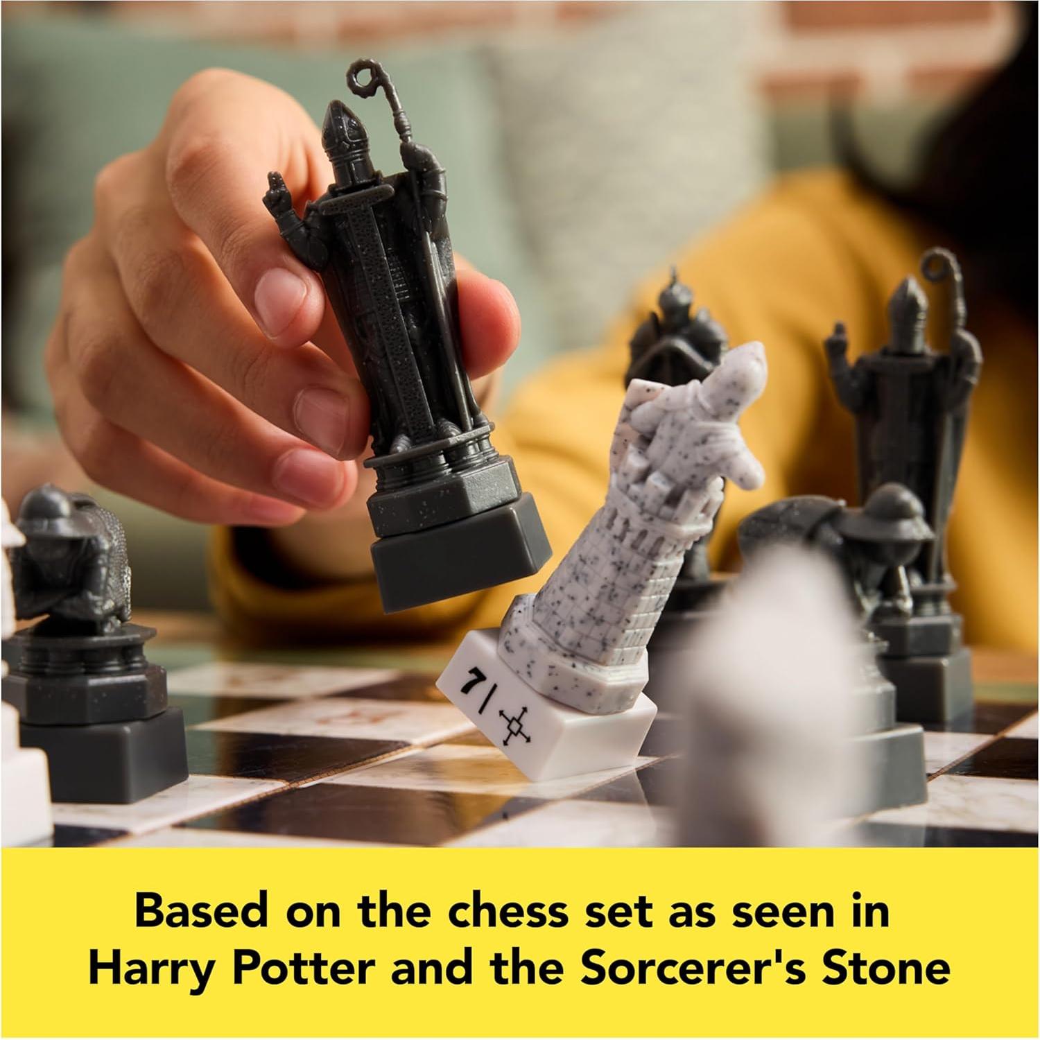 Ajedrez Mágico Harry Potter Spin Master, Juego para 2 Jugadores