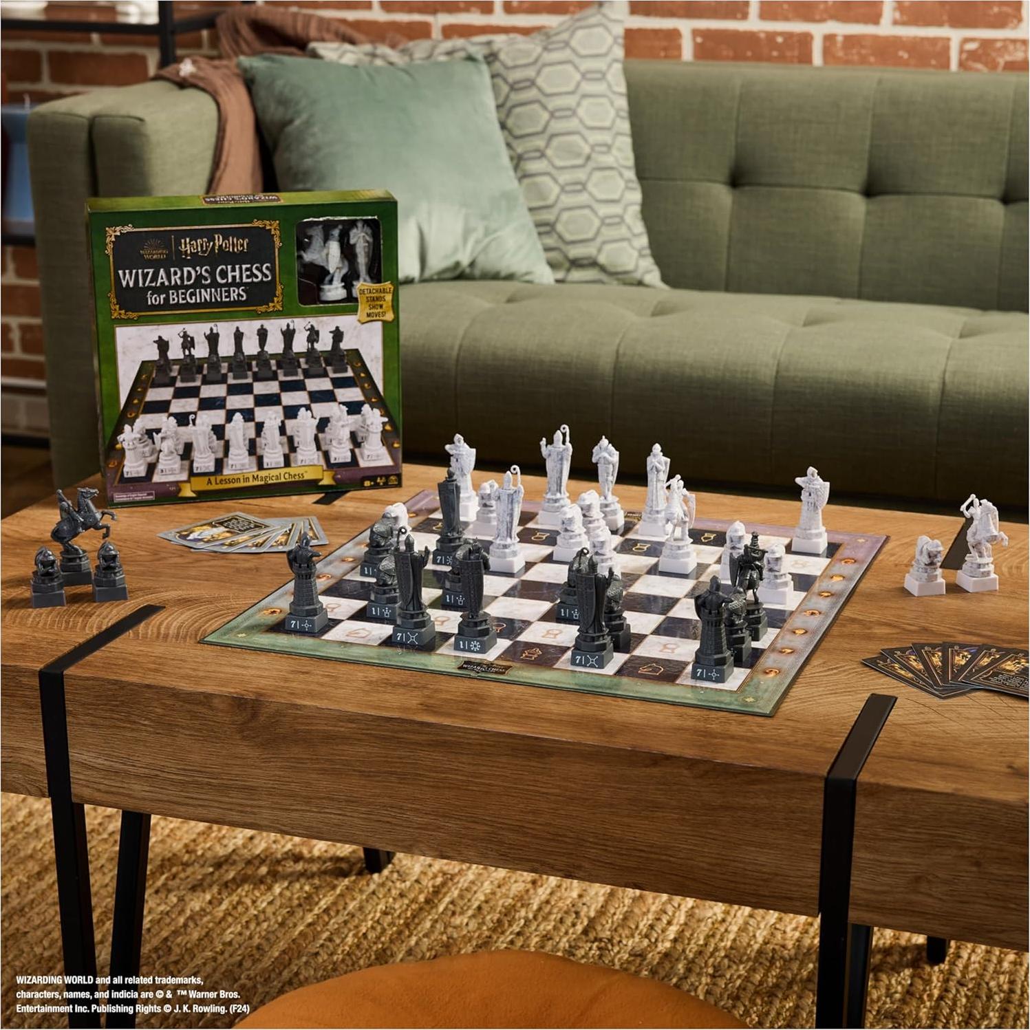 Ajedrez Mágico Harry Potter Spin Master, Juego para 2 Jugadores