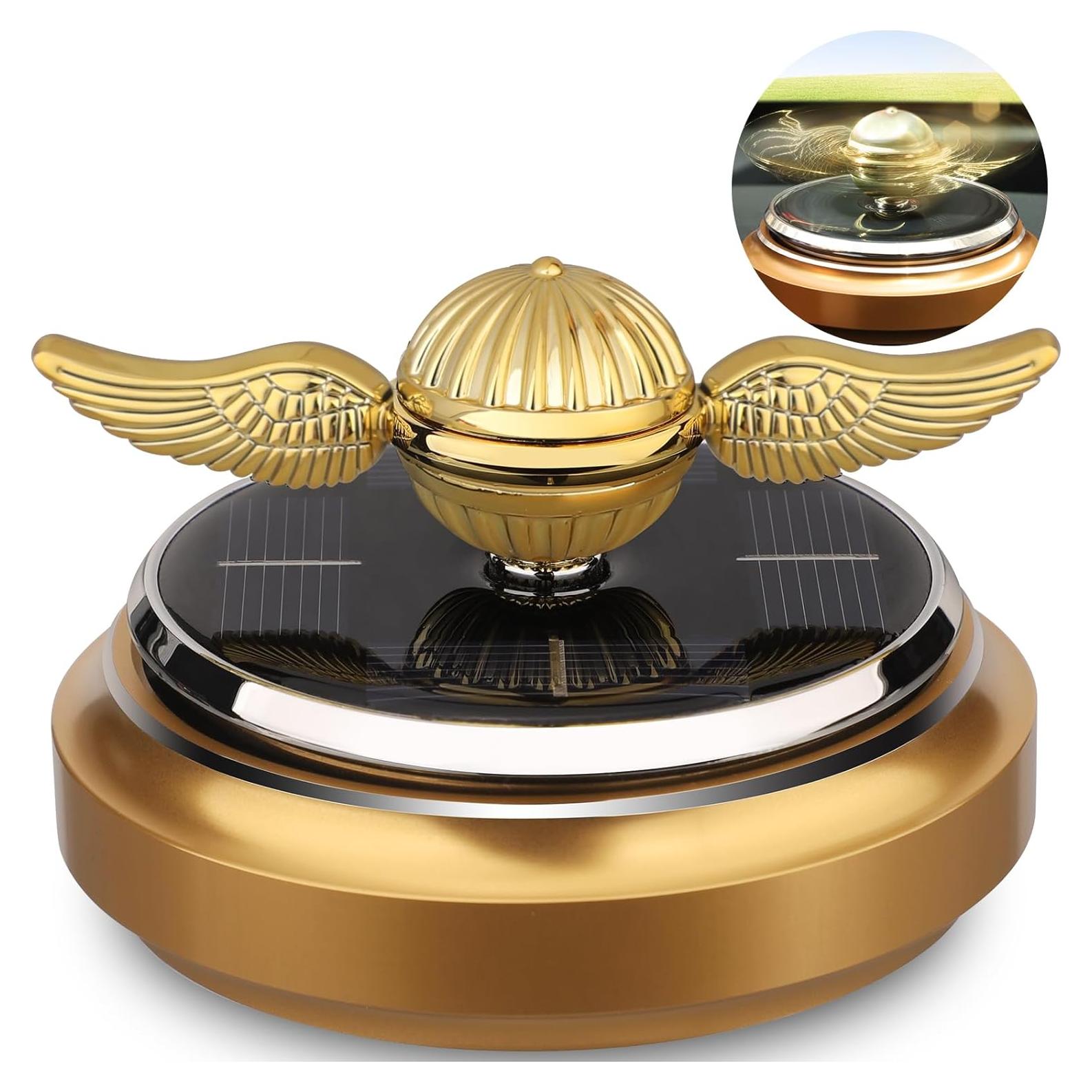 Ambientador Solar Giratorio Mechaniker Oro 15x12cm