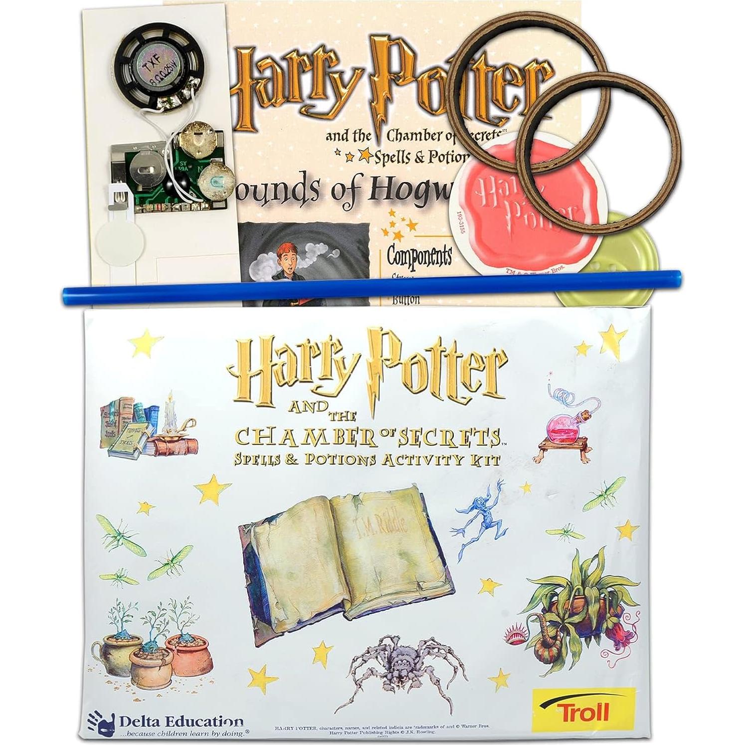 Conjunto de Mochilas Harry Potter 4 Piezas con Kit Mágico