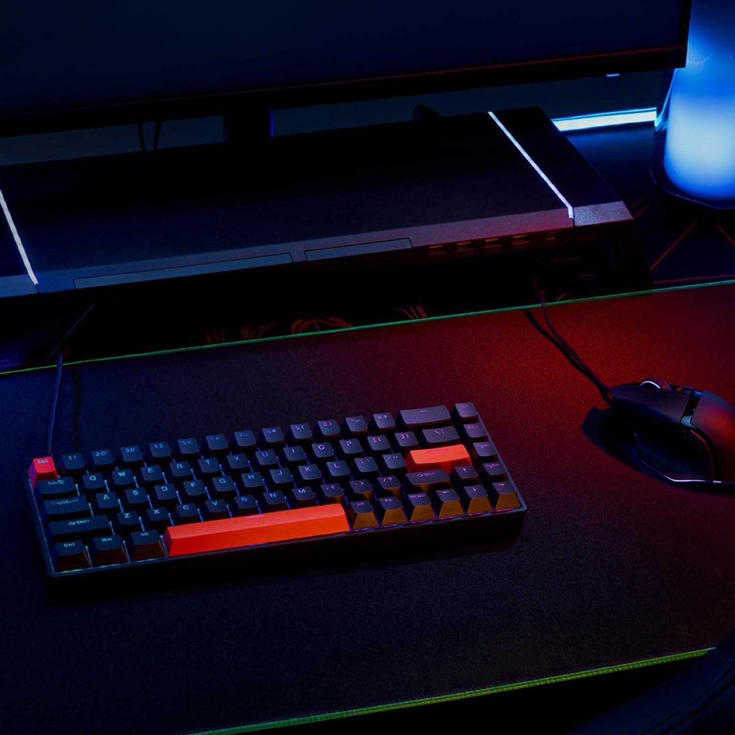 Teclado Mecánico DrunkDeer G65 Interruptor Magnético 68 Teclas RGB