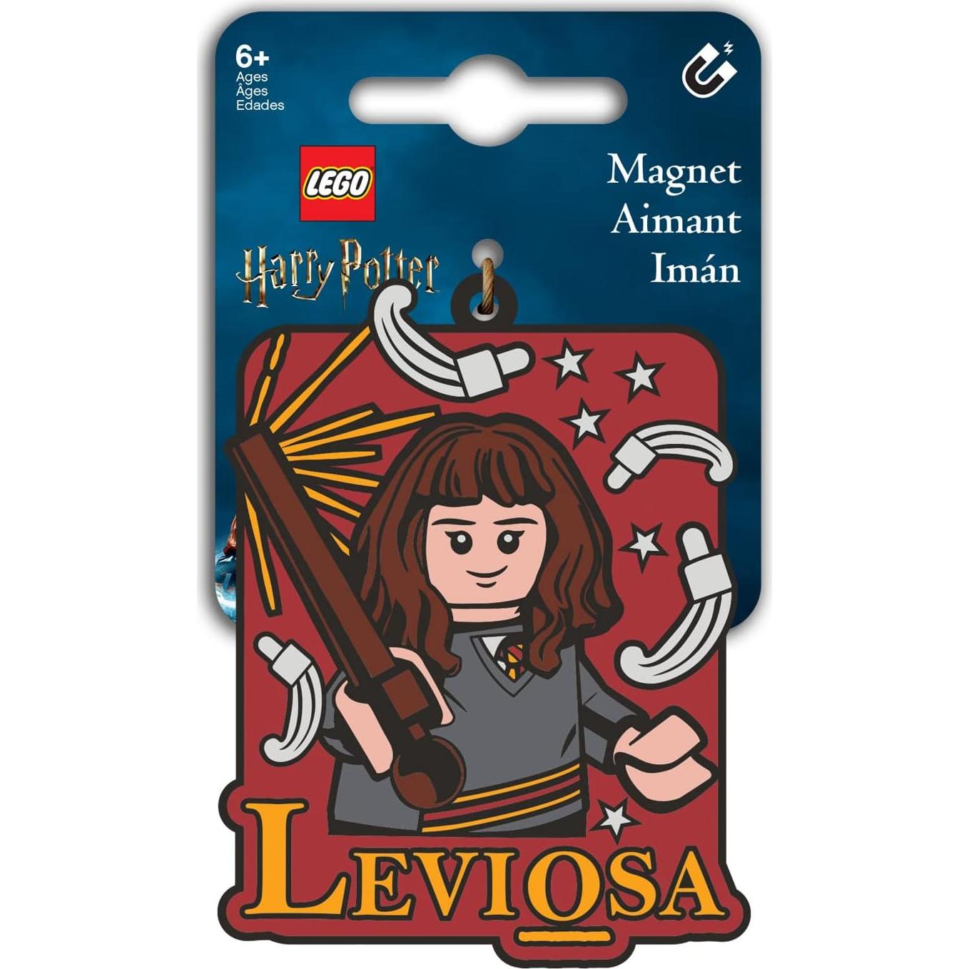 Imán de Silicona LEGO Harry Potter Leviosa 10 cm Decorativo
