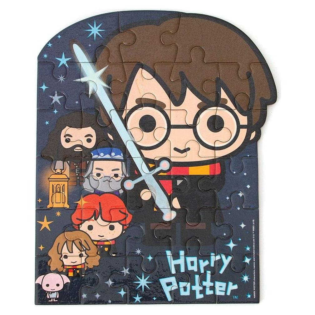 Rompecabezas Mini Harry Potter Brilla en la Oscuridad 28 Pzas