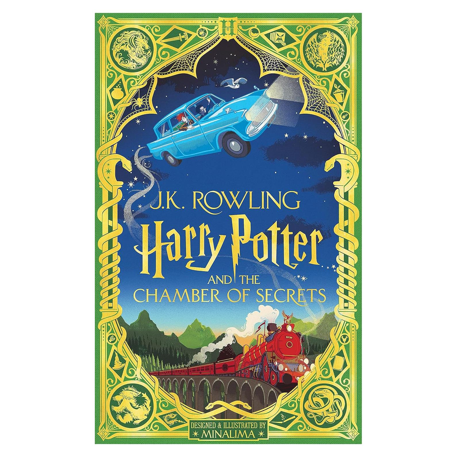 Harry Potter and the Chamber of Secrets (Harry Potter, Book 2) (MinaLima Edition) (Interactive Illustrated Edition) (2)