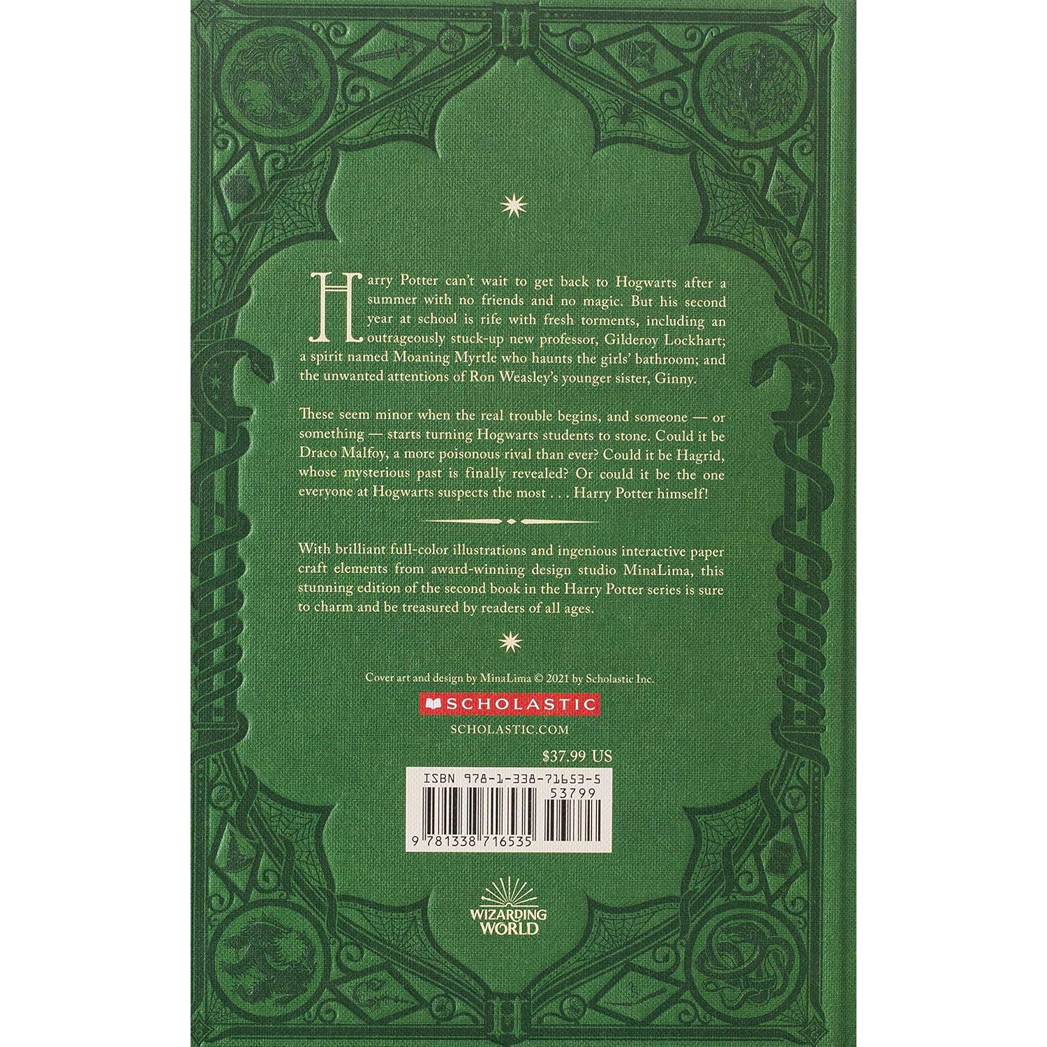 Harry Potter and the Chamber of Secrets (Harry Potter, Book 2) (MinaLima Edition) (Interactive Illustrated Edition) (2)