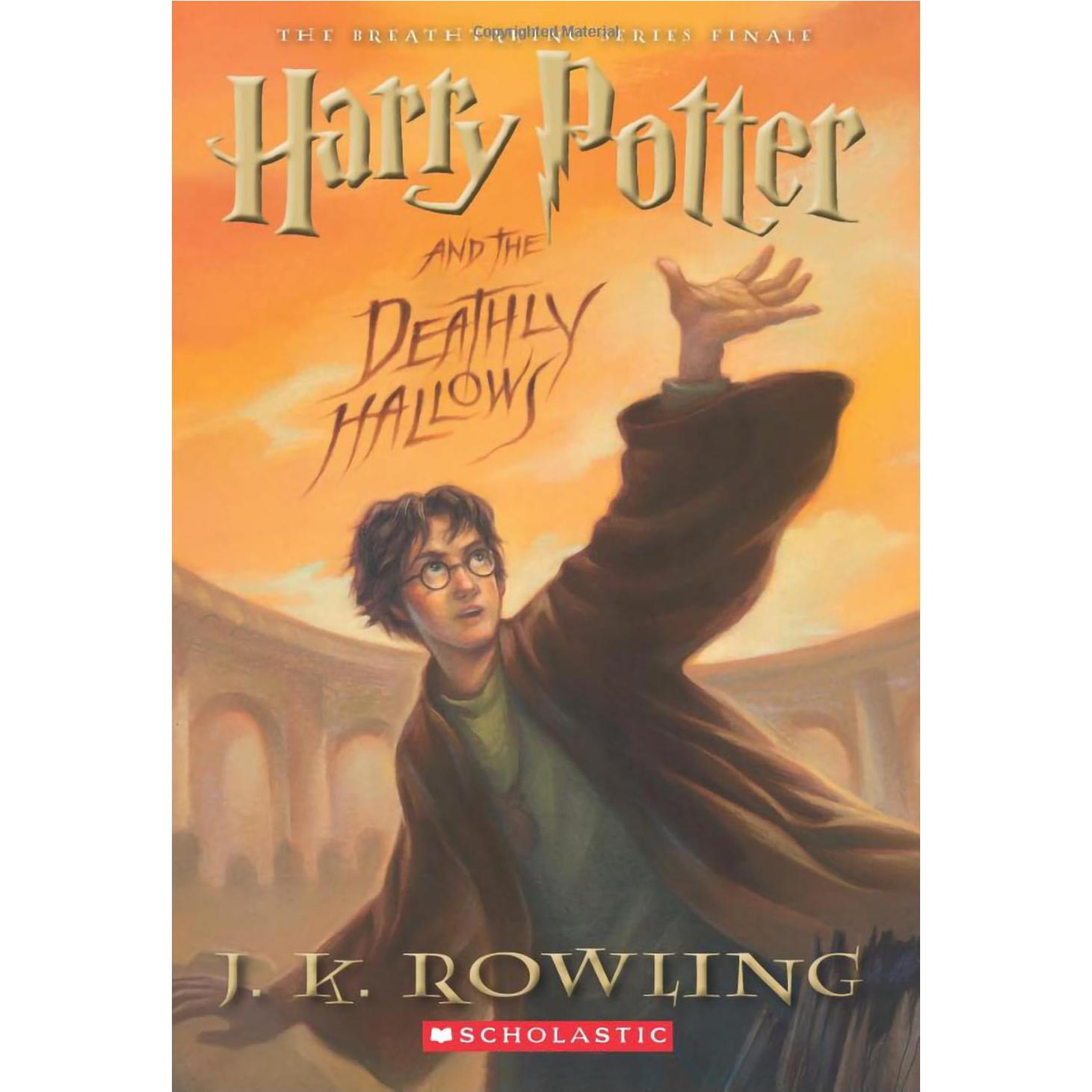 25 Year Anniversary Editon of Harry Potter Paperback Full Book Set Volumes 1-7 (Limited Edition, Original cover)