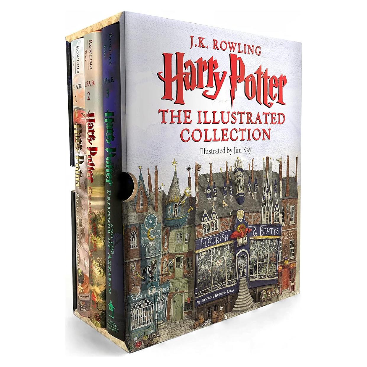 Harry Potter: The Illustrated Collection (Books 1-3 Boxed Set)