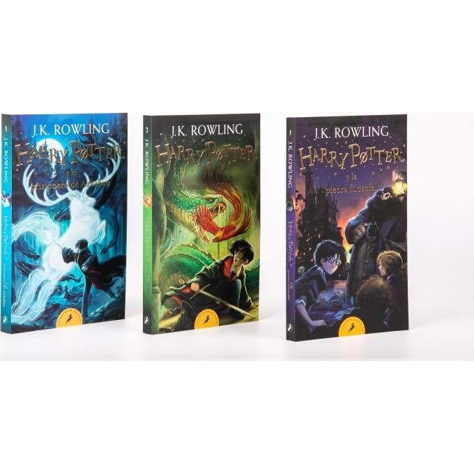 Harry Potter (estuche con las tres primeras novelas): (Contiene La piedra filosofal, La cámara de los secretos, El prisionero de Azkabán)