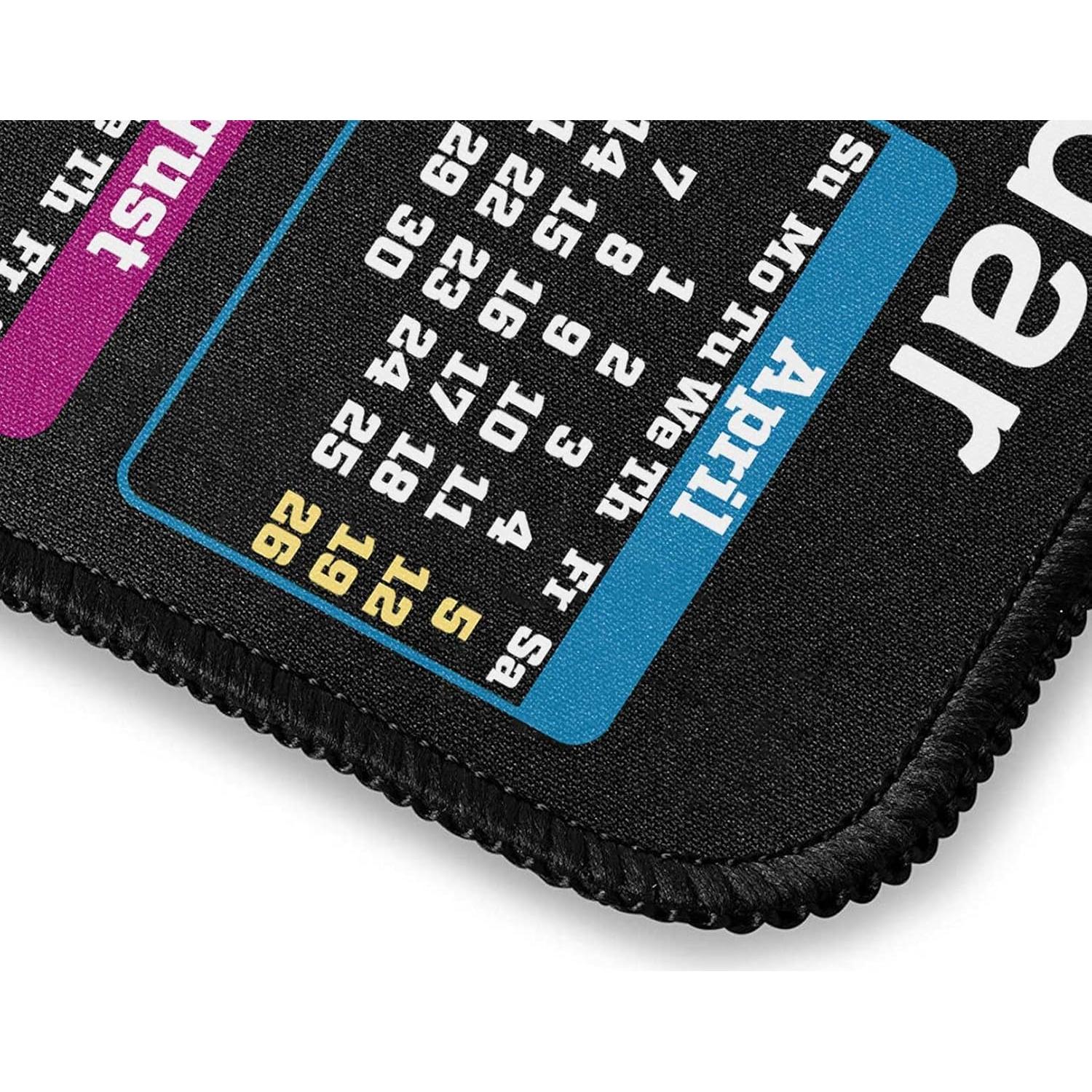 Alfombrilla de Ratón CHMYHY 24.1x19.8cm Antideslizante Negra