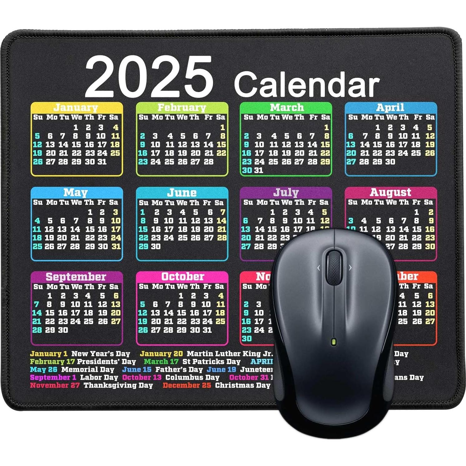 Alfombrilla de Ratón CHMYHY 24.1x19.8cm Antideslizante Negra