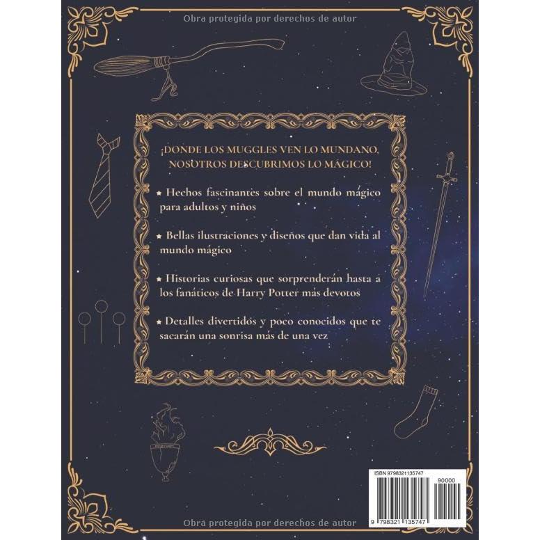 Datos Mágicos de Harry Potter: El Libro Ilustrado No Oficial Sobre La Diversión Mágica (Spanish Edition)