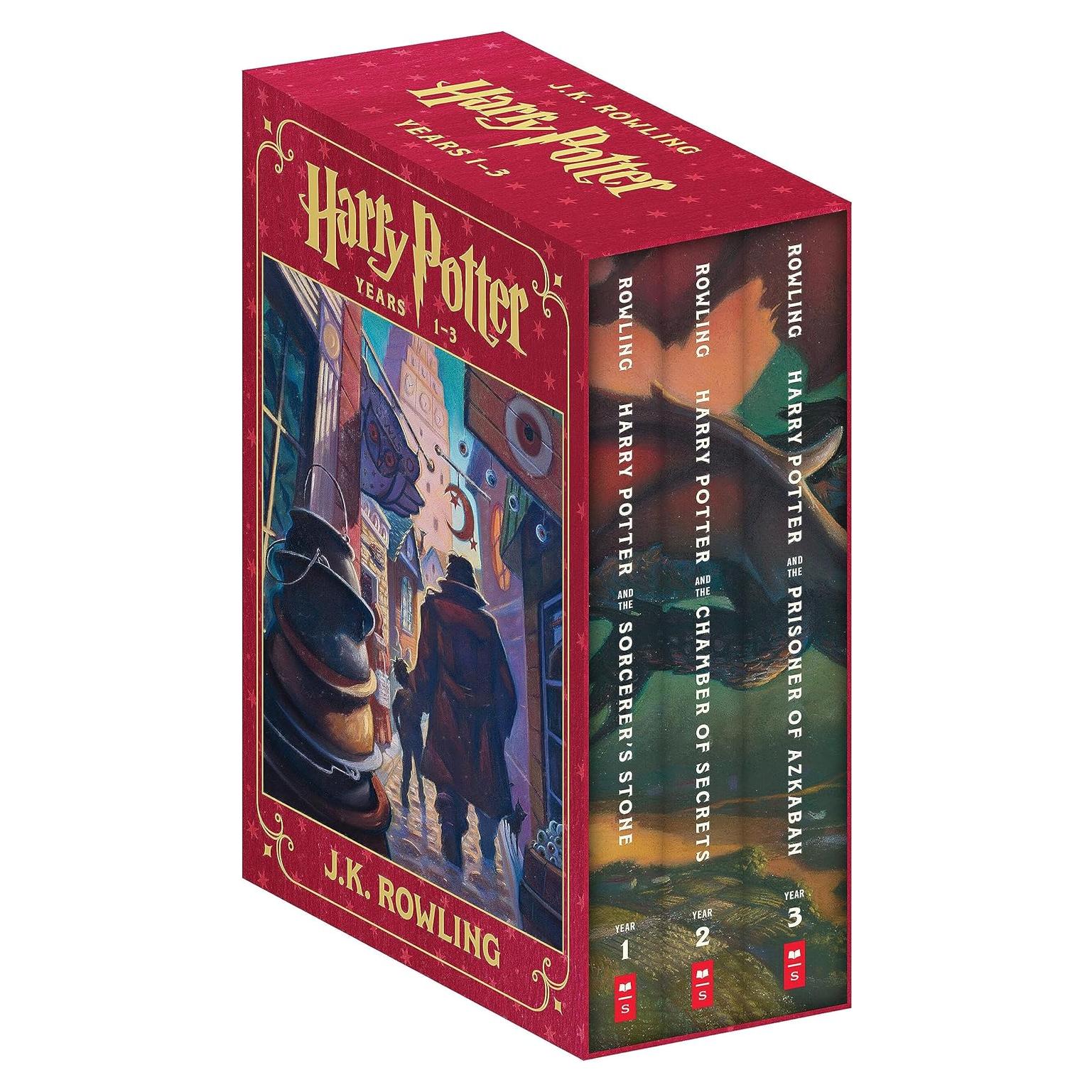 Harry Potter Paperback Box Set (Books 1-3)