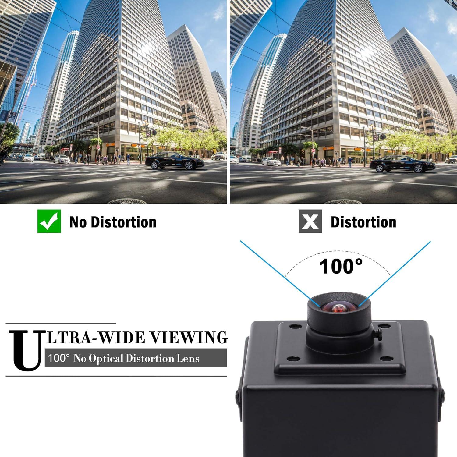 Cámara USB SVPRO 5MP Gran Angular HD Sin Distorsión