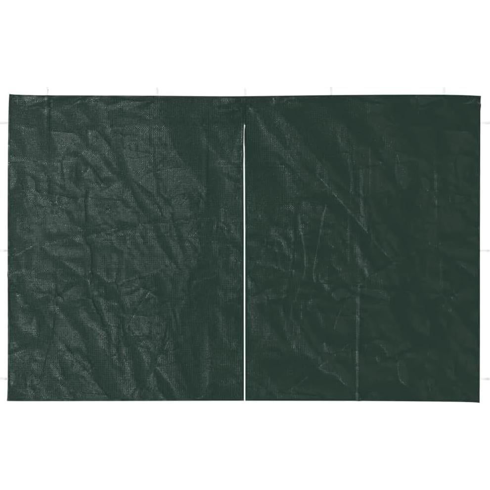 Pared Lateral de Carpa de Fiesta MOBCANT 2 Piezas Verde 299.7x195cm