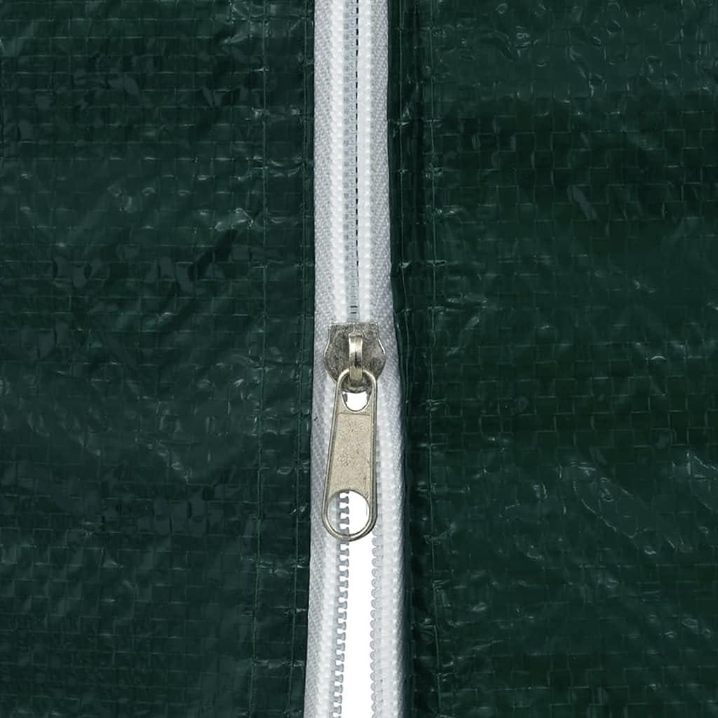 Pared Lateral de Carpa de Fiesta MOBCANT 2 Piezas Verde 299.7x195cm