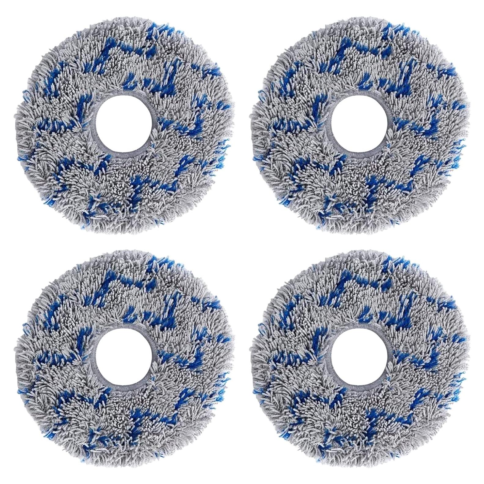 Paños de Mopa Lavables Kingsea para ECOVACS DEEBOT X1 - 4 Pcs