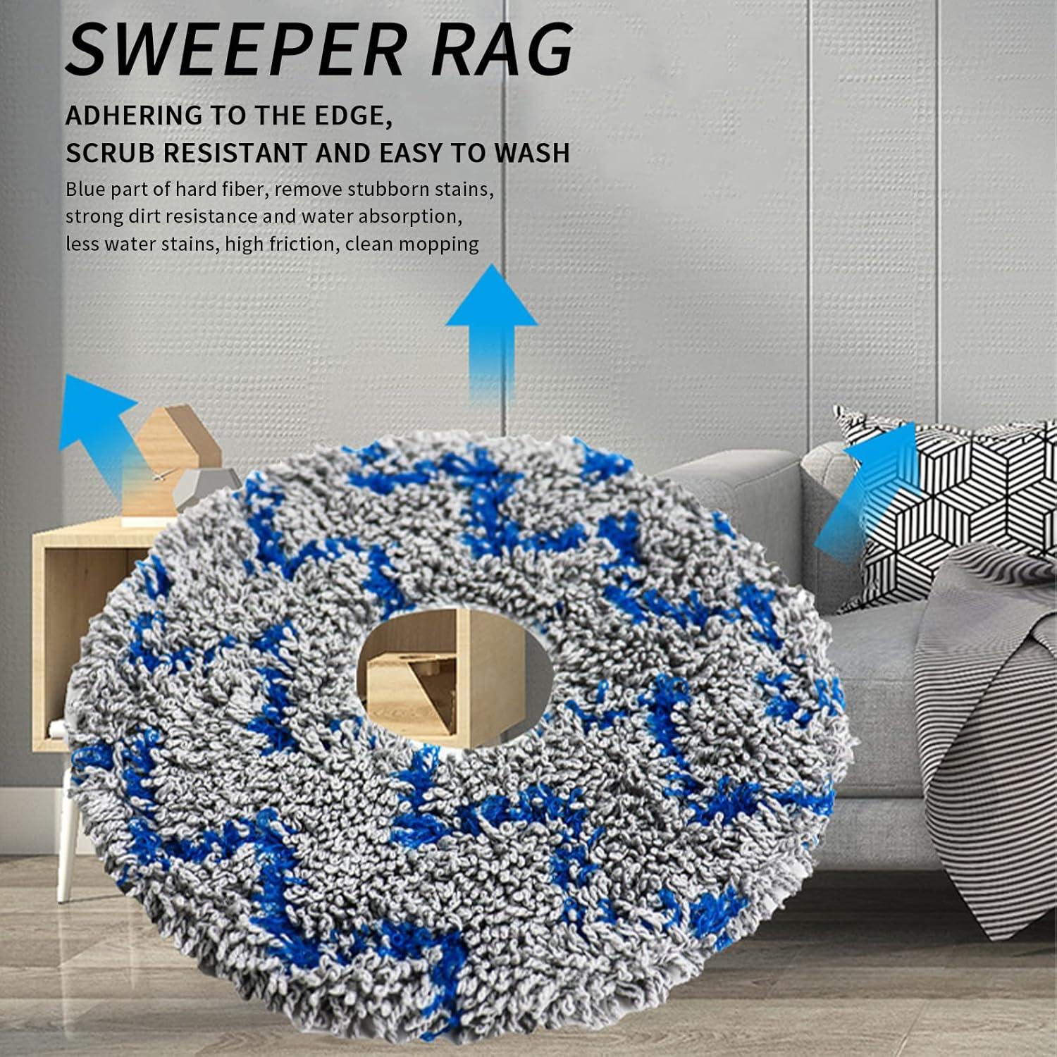 Paños de Mopa Lavables Kingsea para ECOVACS DEEBOT X1 - 4 Pcs