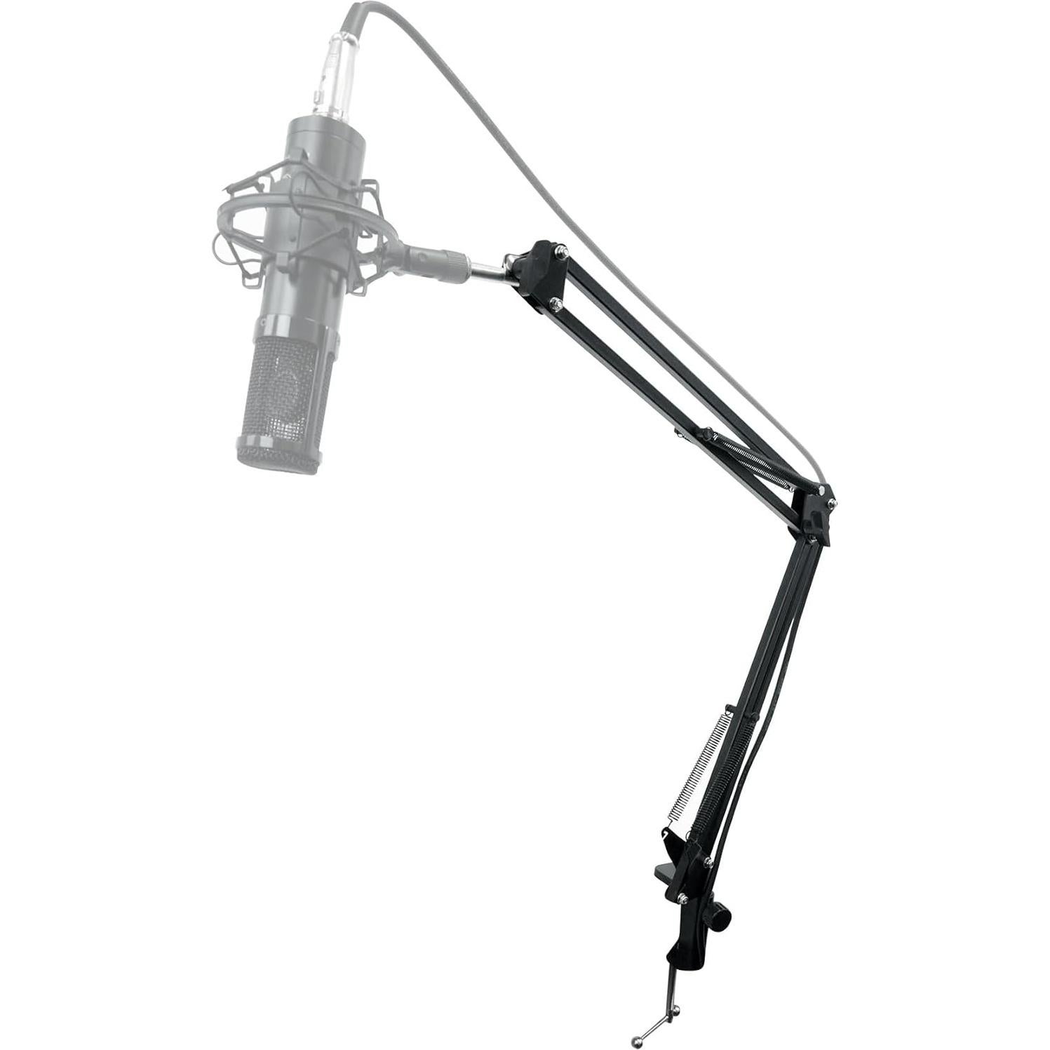 Brazo de Micrófono Rockville MIC DESKTOP STAND 76.2 cm Negro