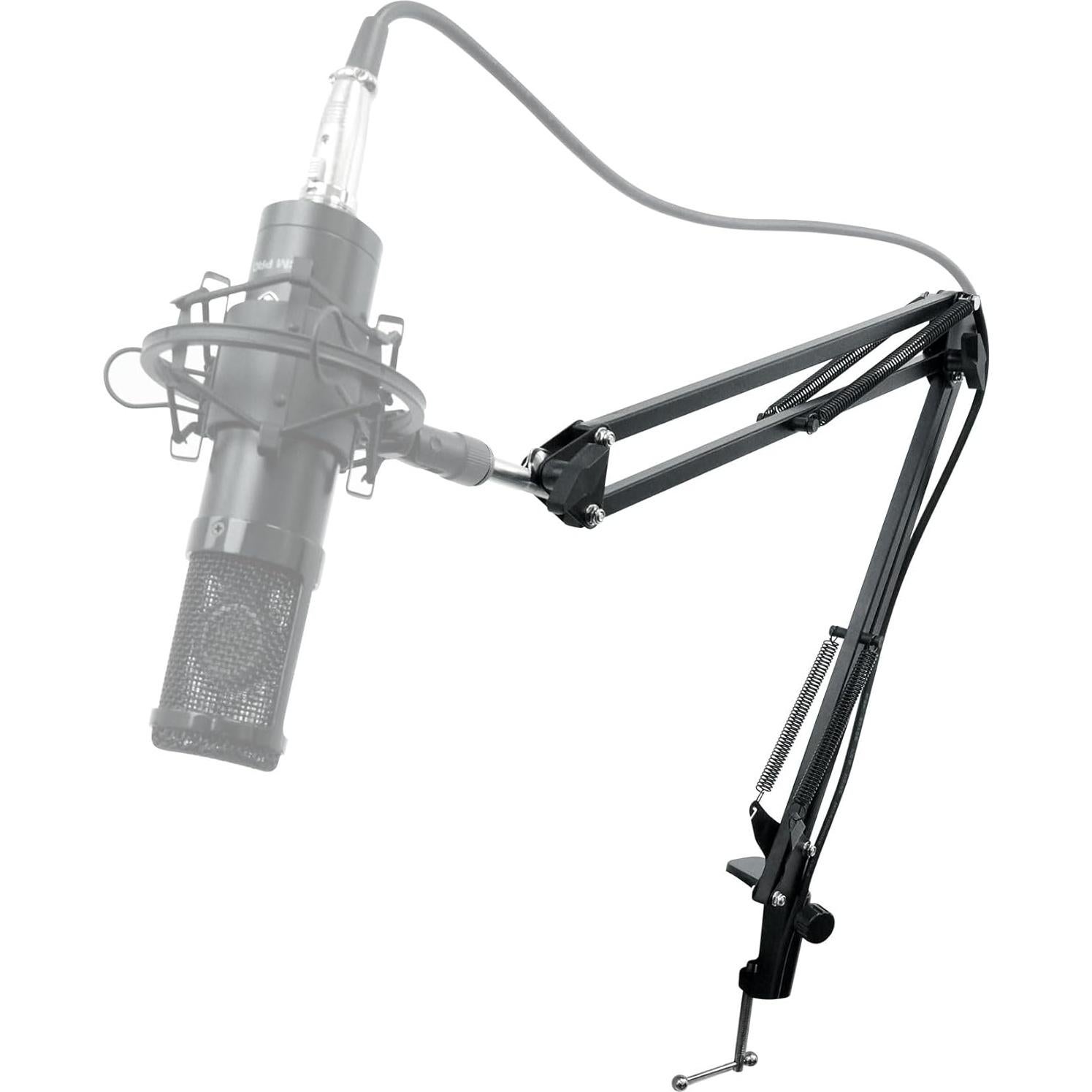 Brazo de Micrófono Rockville MIC DESKTOP STAND 76.2 cm Negro