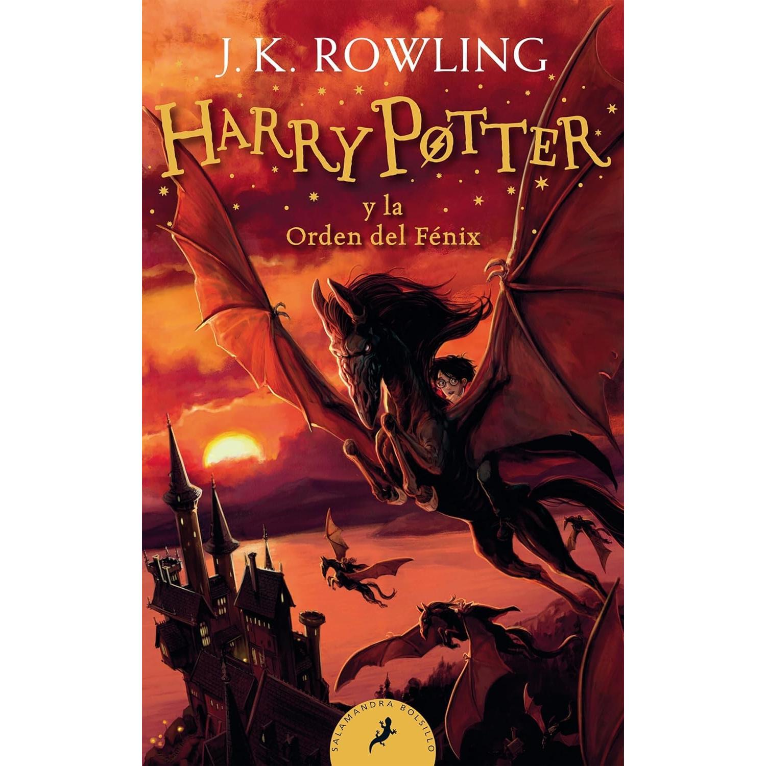 Harry Potter Serise, Spanish Edition Complete Collection Books, Set of 7 Books by J. K. Rowling