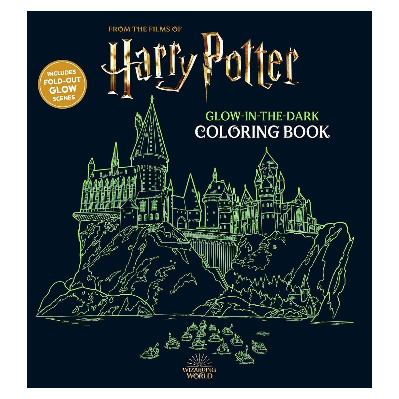 Harry Potter Glow in the Dark Coloring Book
