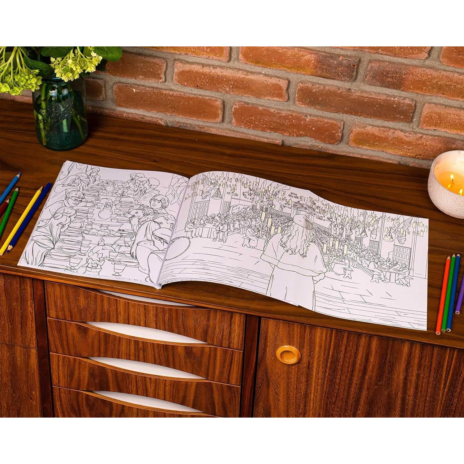 Harry Potter Glow in the Dark Coloring Book