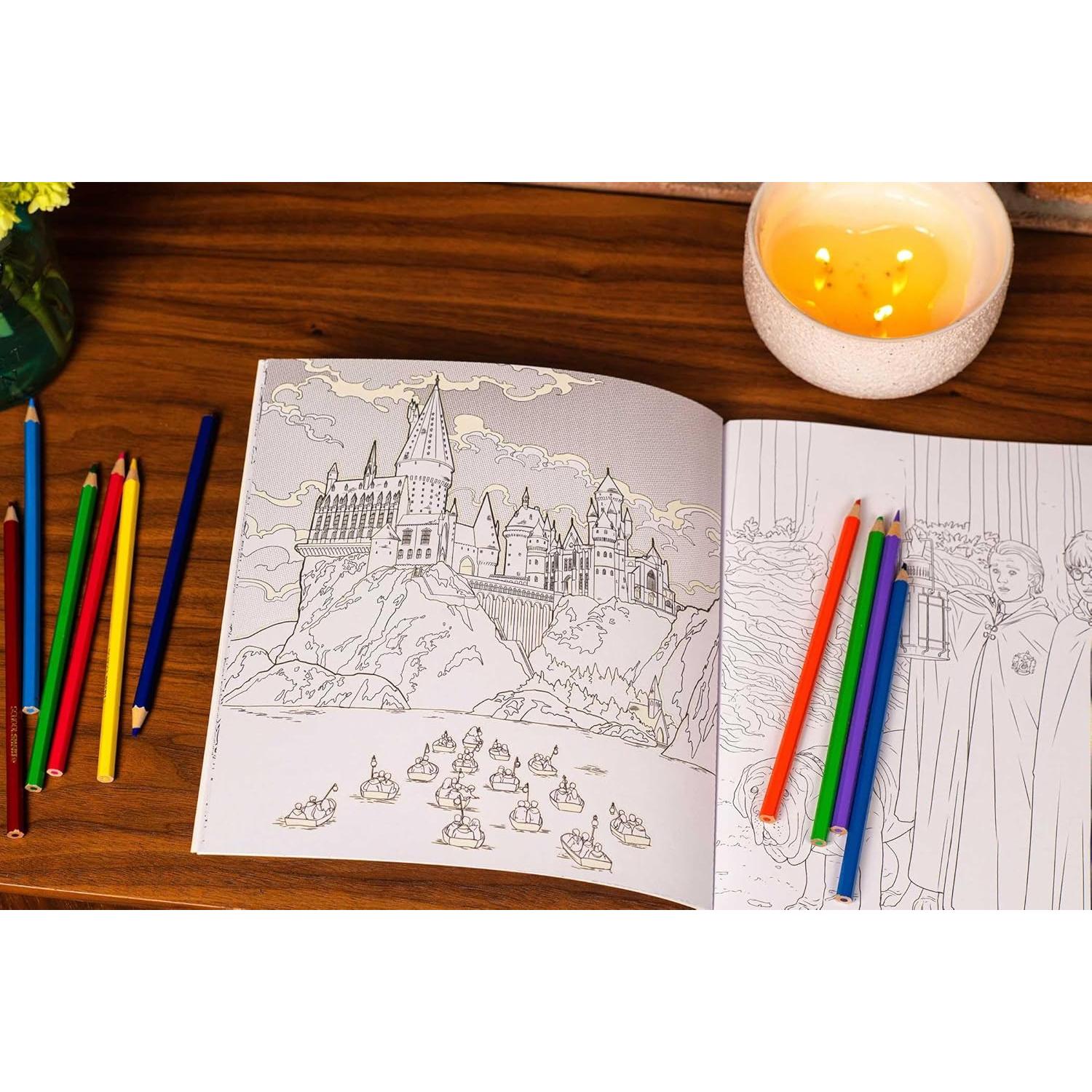 Harry Potter Glow in the Dark Coloring Book