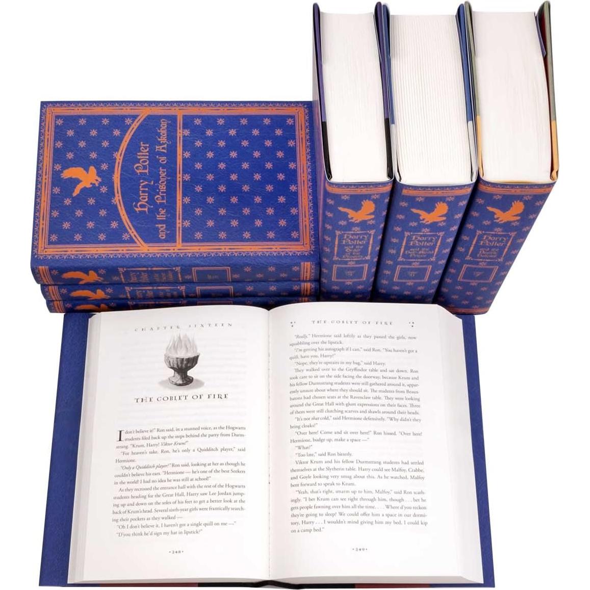 Conjunto de Libros Harry Potter Juniper Ravenclaw 7 Volúmenes