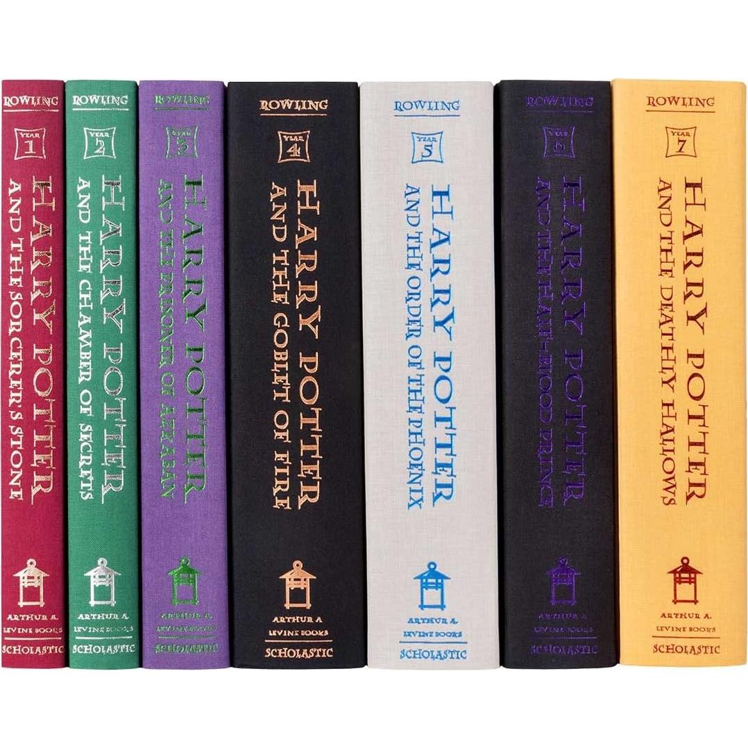 Conjunto de Libros Harry Potter Juniper Ravenclaw 7 Volúmenes