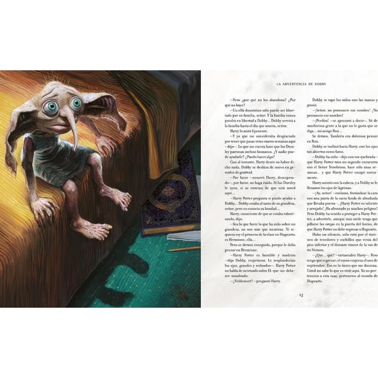 Harry Potter y la cámara secreta (Harry Potter [edición ilustrada] 2)