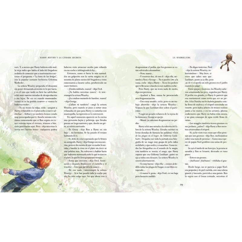 Harry Potter y la cámara secreta (Harry Potter [edición ilustrada] 2)