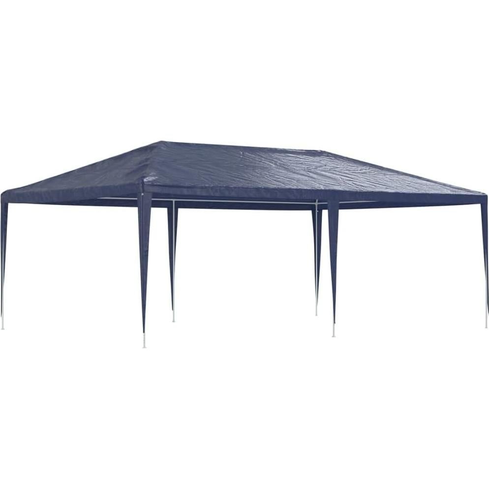 Carpa de Fiesta ANYCHOLE 3.99x5.49m Azul Resistente UV
