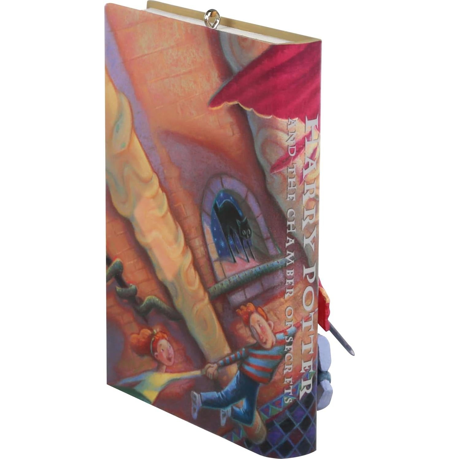 Adorno Navideño Hallmark Harry Potter Cámara Secreta 3D