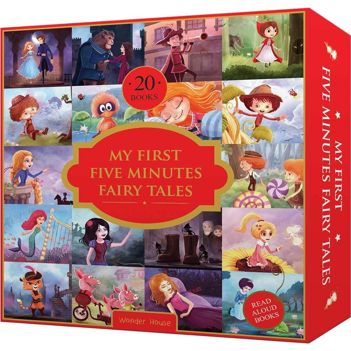 My First Five Minutes Fairy Tales Boxset: Giftset of 20 Books for Kids (Abridged and Retold)
