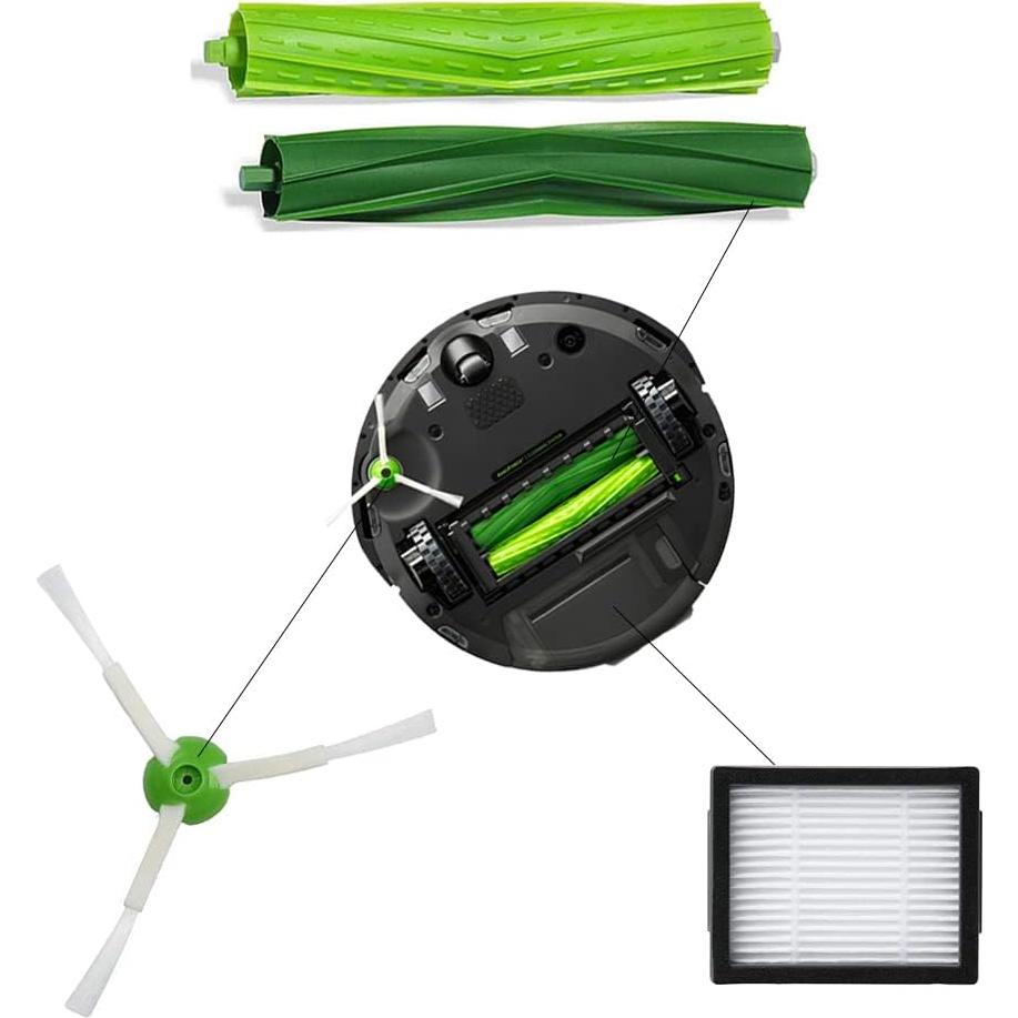 Accesorios de Repuesto ECOMAID para iRobot Roomba i7 i8 E5 E6