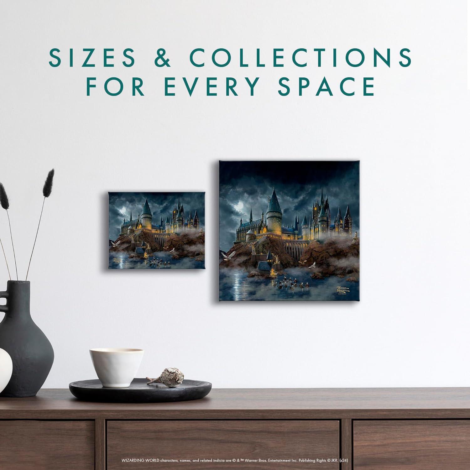 Lienzo Enmarcado Castillo Hogwarts Thomas Kinkade 25x20 cm