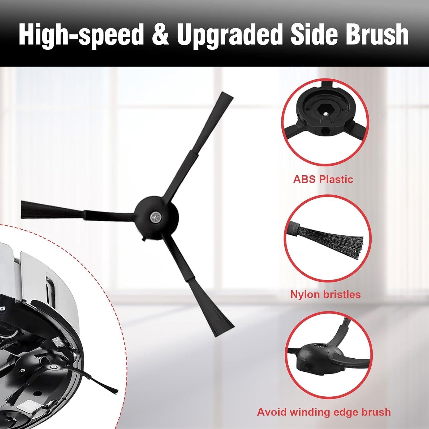 Rodillo y Cepillos Laterales Roborock S8 Pro Ultra - 2 Juegos