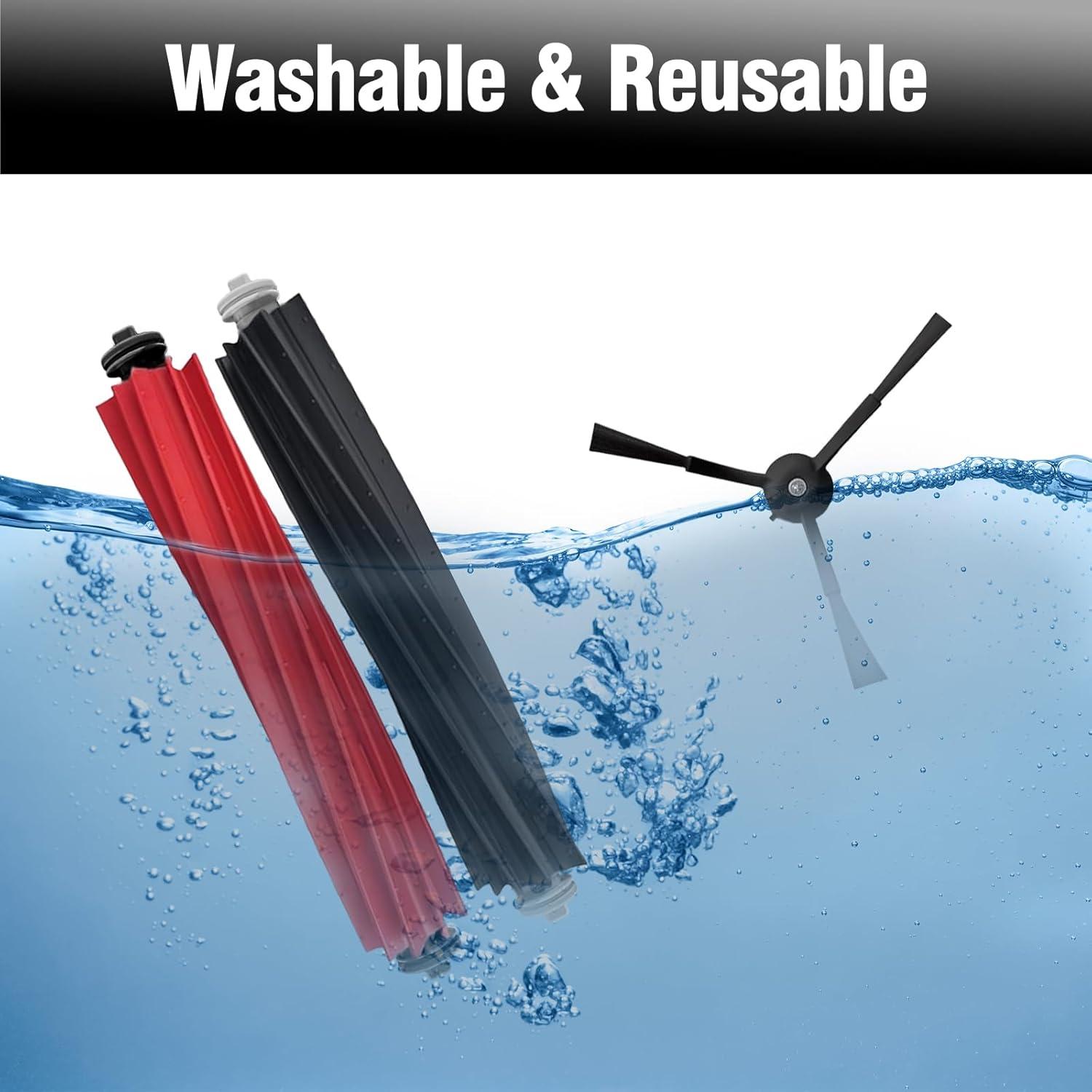 Rodillo y Cepillos Laterales Roborock S8 Pro Ultra - 2 Juegos