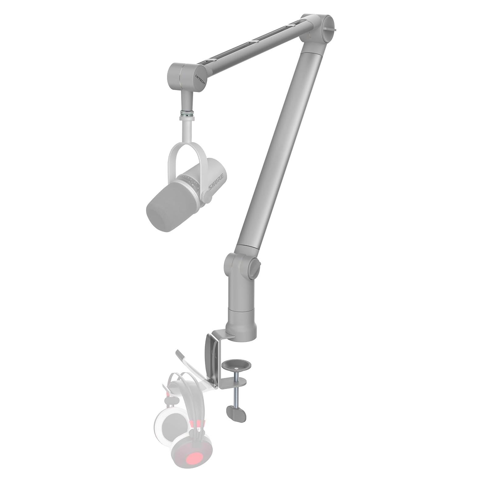 Brazo de Micrófono IXTECH Ajustable 360° para Podcast y Estudio