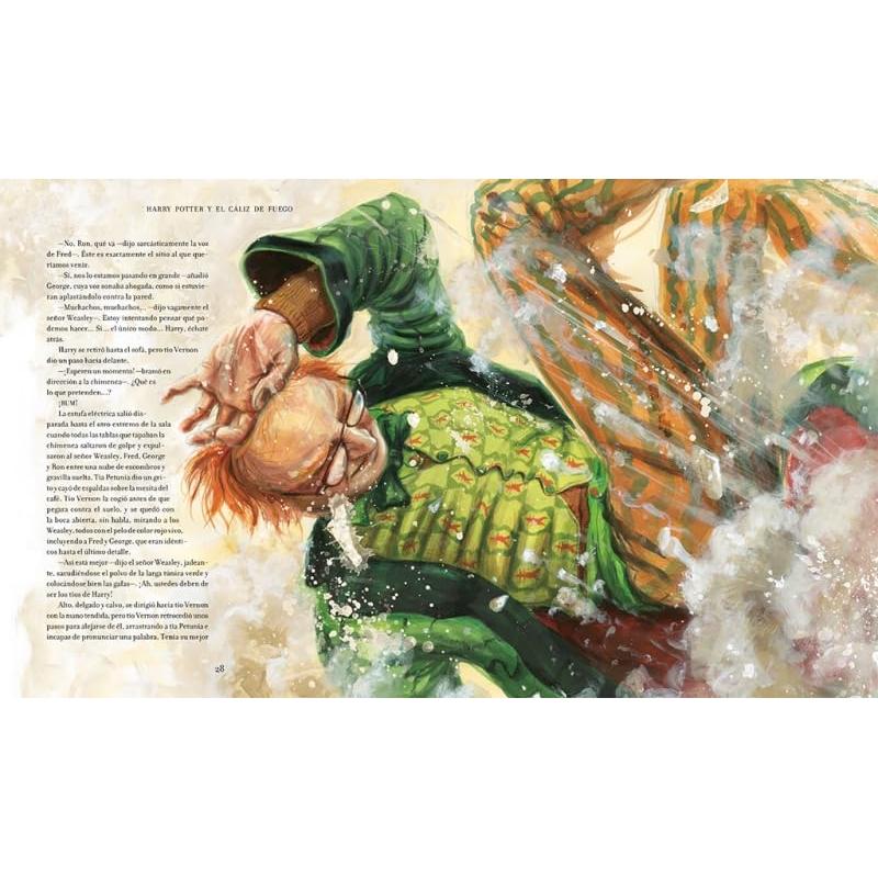 Harry Potter y el cáliz de fuego (Harry Potter [edición ilustrada] 4)