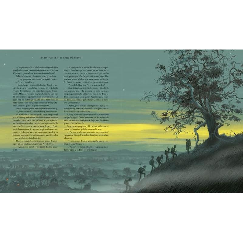 Harry Potter y el cáliz de fuego (Harry Potter [edición ilustrada] 4)