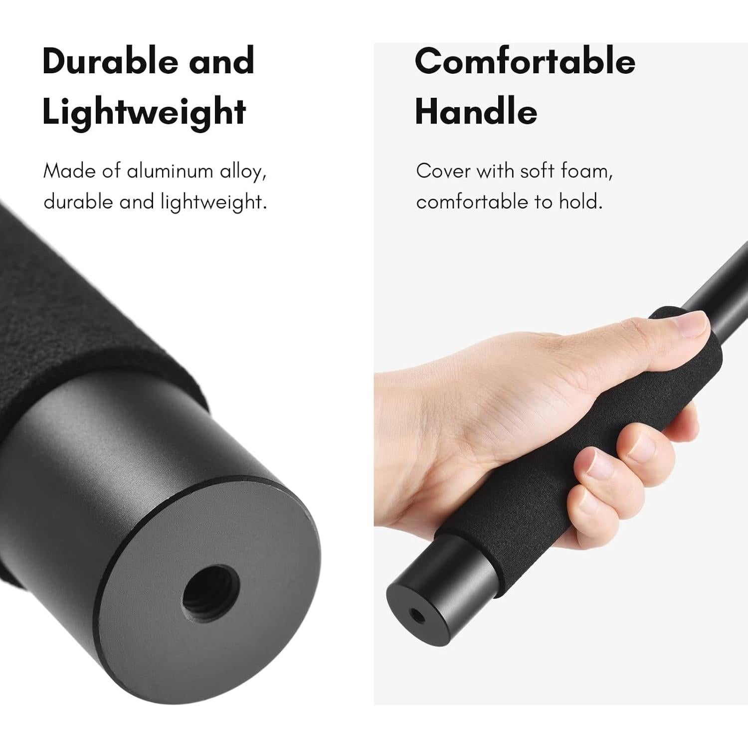 Pértiga de Micrófono Andoer Extensible 45-155cm Aluminio